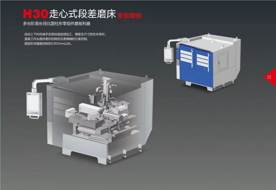 H3 220V 380V Step Down Grinder Machine, machine à broyer à profils CNC stable