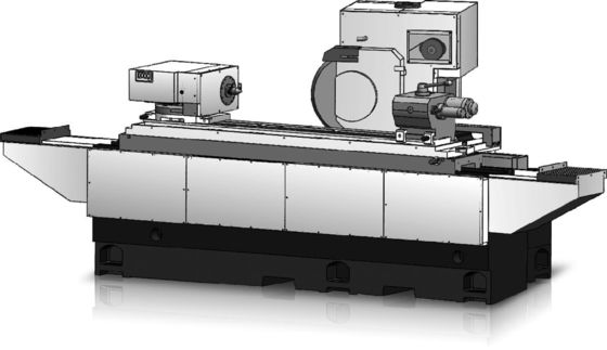 Machine de broyage cylindrique externe semi-automatique avec dispositif de mesure de diamètre FX27-60