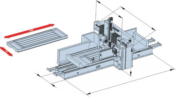 Machine de meulage CNC informatisée polyvalente stable à grande vitesse-P3060